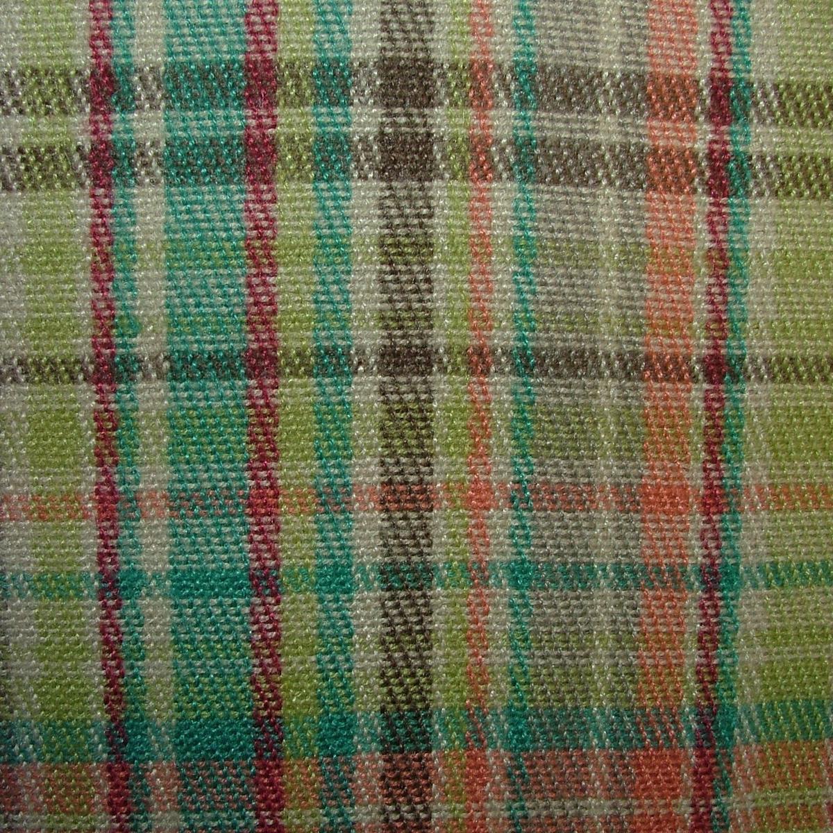 Wool Effect Tartan Fabric 4 Metres Forest Tartan Upholstery Curtain Cushion