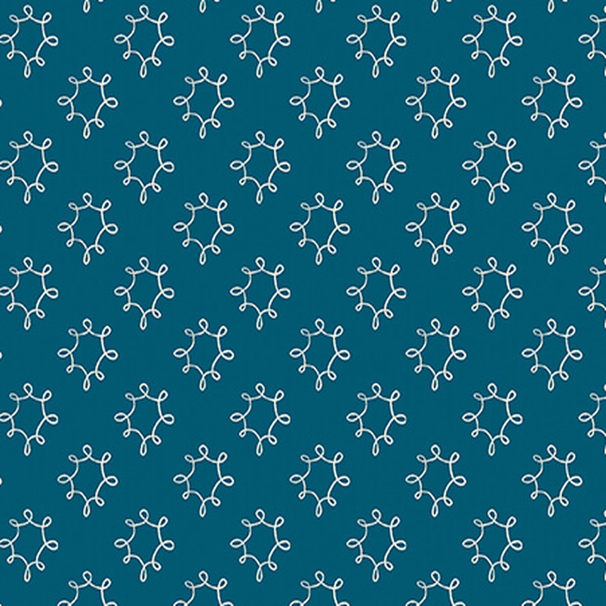 Benartex - Dandy Dark Blue - Wishflower