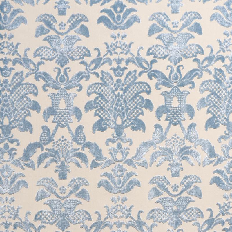 LIMBOURG DAMASK VELVET | Sky
