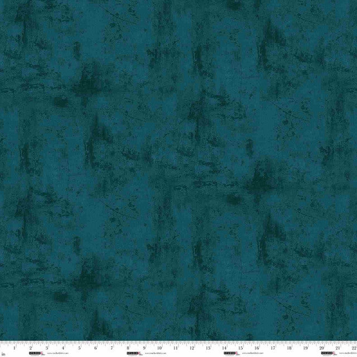 Teal Surface Design Funny Girl 4445 Cotton Fabric