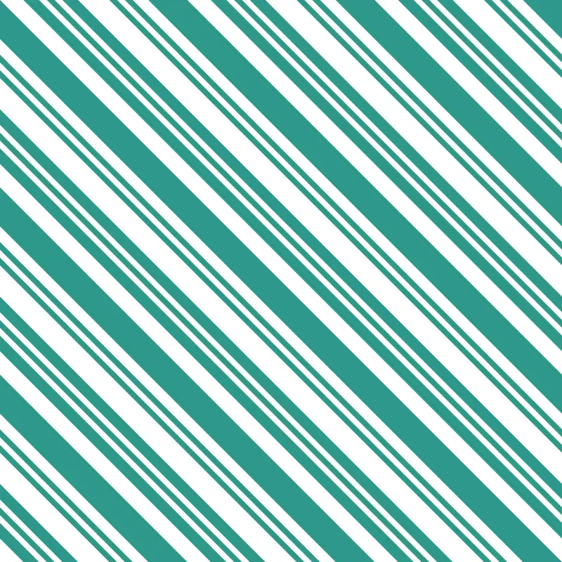 Diagonal Multi Stripe Fabric - Atoll