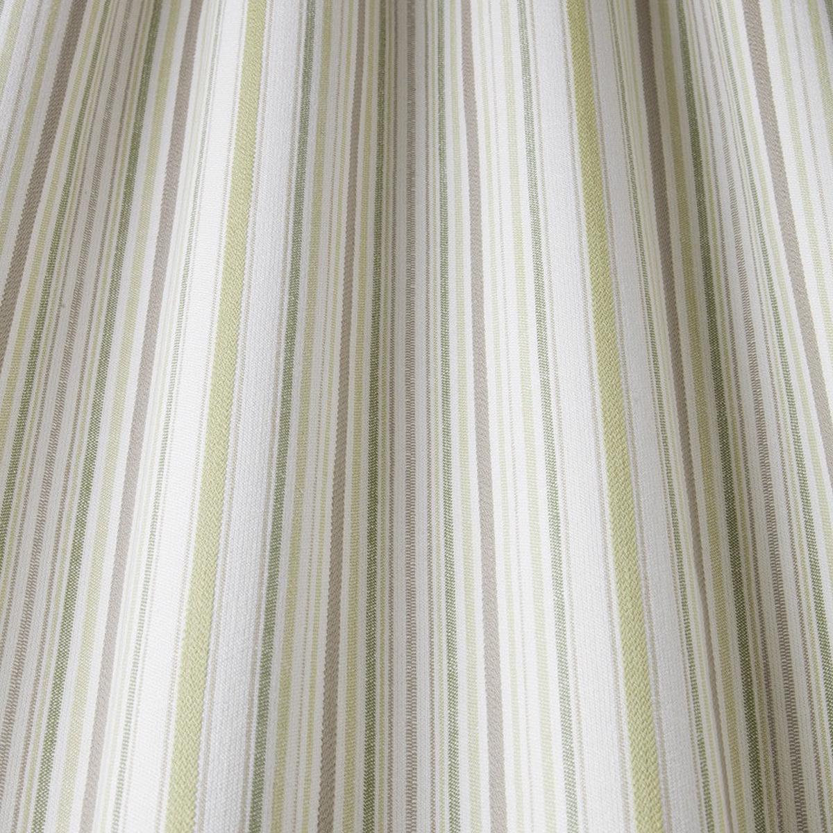 iLiv Woven Stripe Fabric 1.2 Metre Somerville Olive Curtain Upholstery Cushion