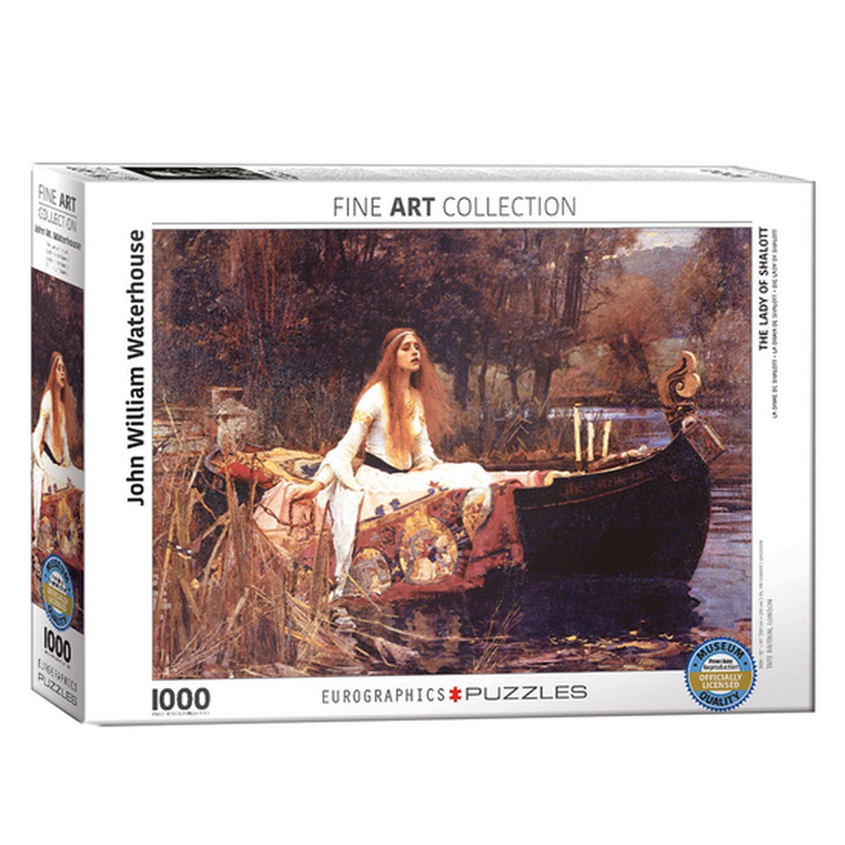 Jigsaw Puzzle (1000pcs): Waterhouse - The Lady of Shalott