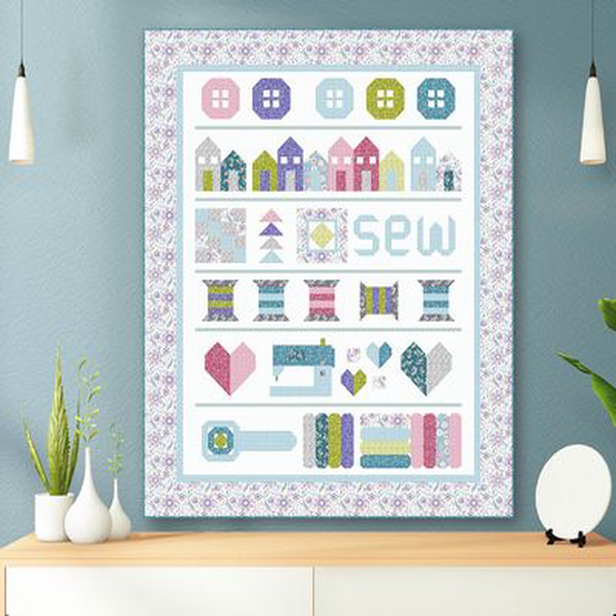 Oh Sew Happy Stitch Garden