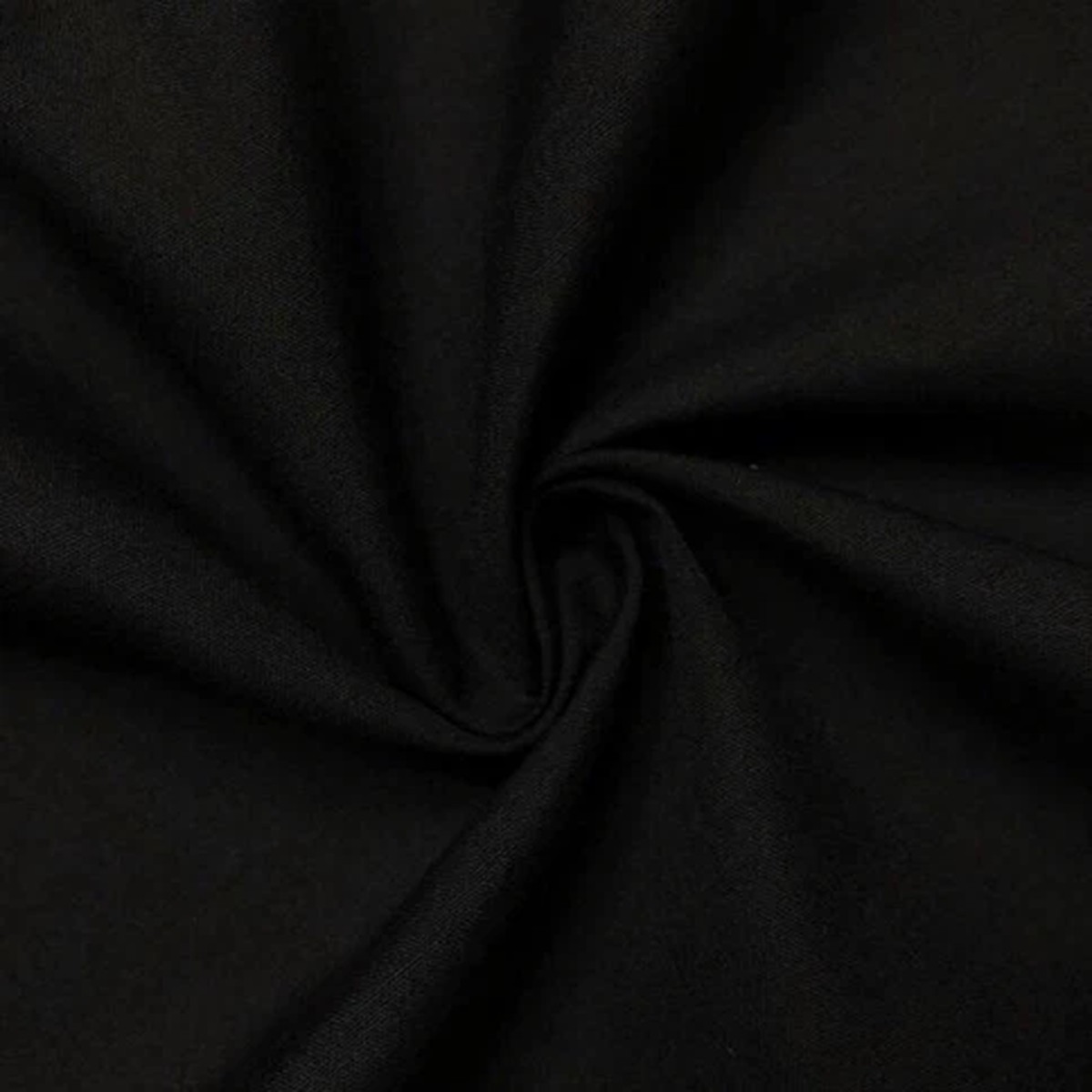10 Yard Black Cotton Fabric 60 Width