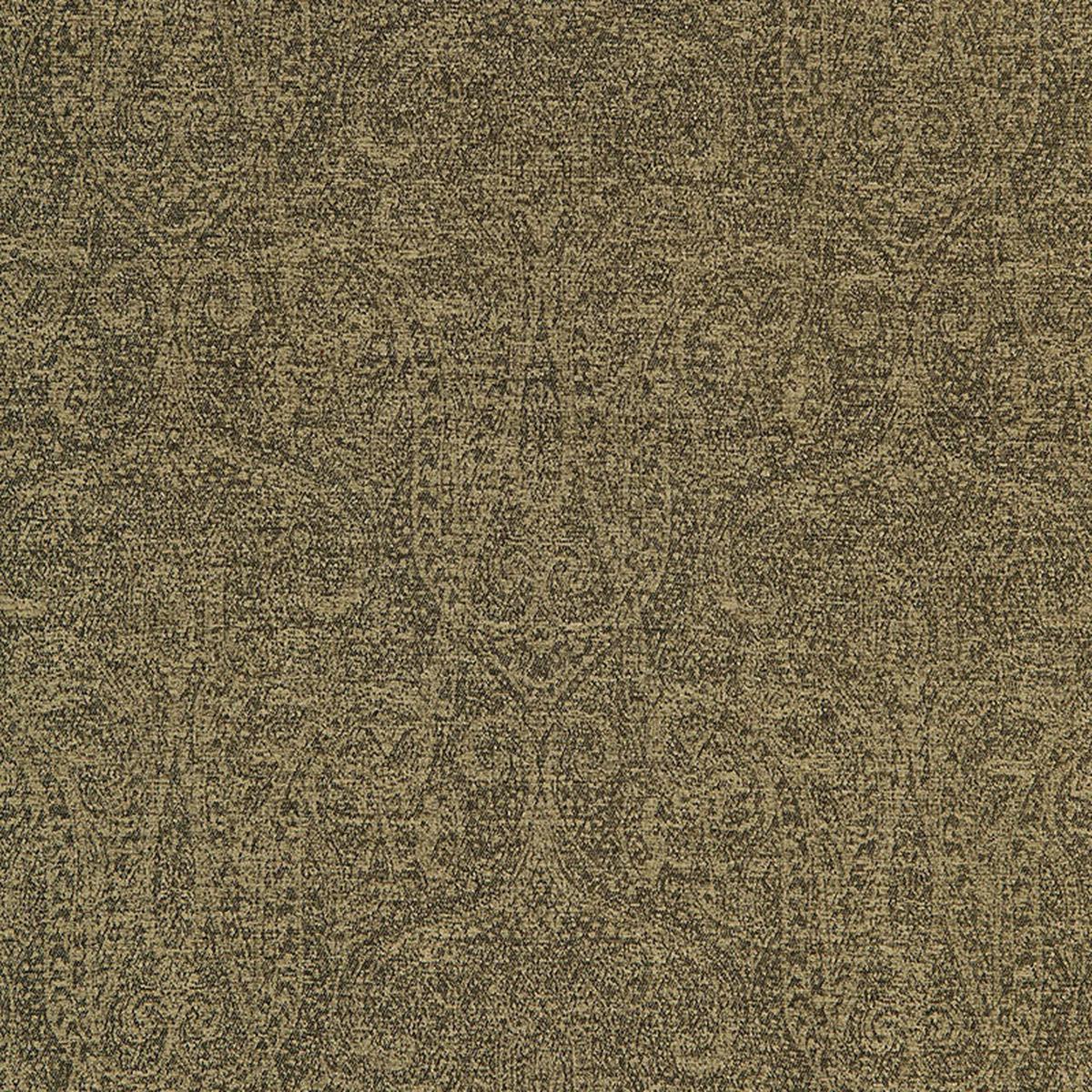 Astor Chenille Paisley Ebony Fabric