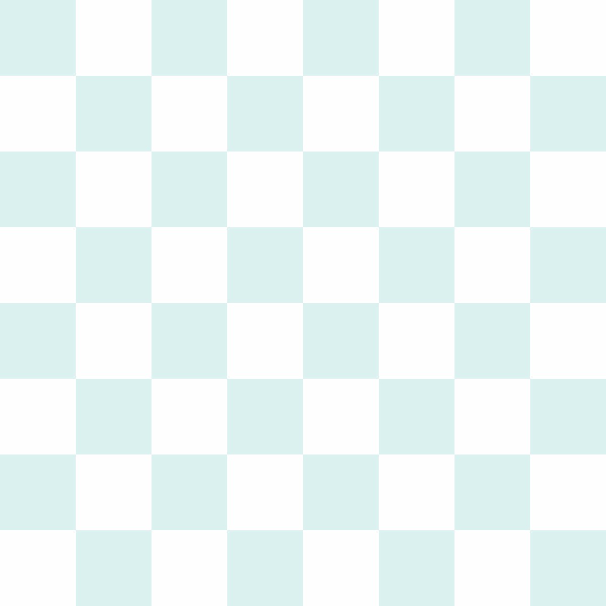 Checkered Basics Fabric - Iceberg