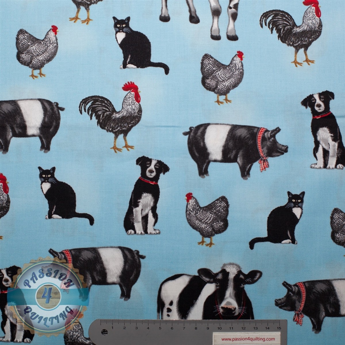 Farm animals per 25cm