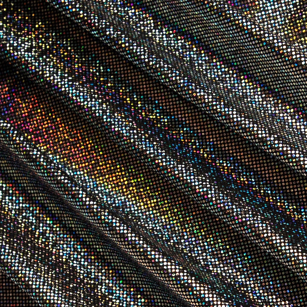 Black/Silver Hologram Dot