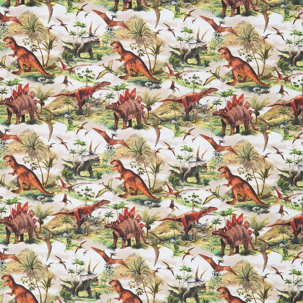 Prehistoric Paradise - Prehistoric Paradise Fog Yardage