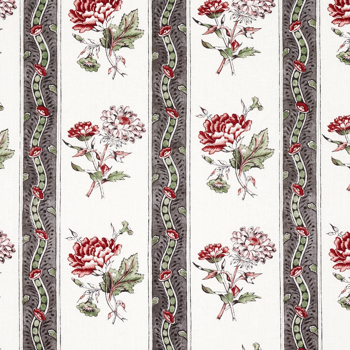 Ariana Floral Stripe Chelsea Garden Fabric