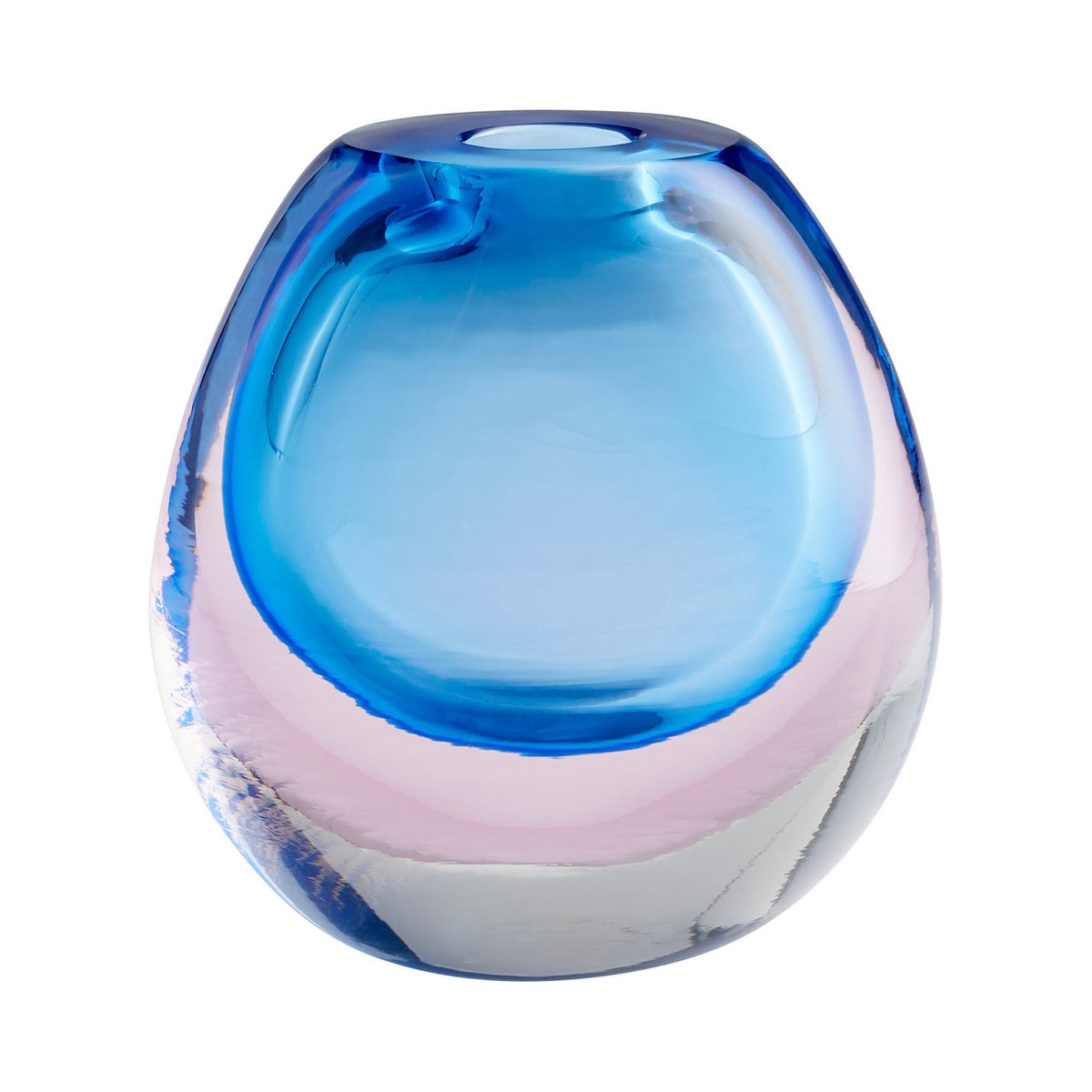 Testudo Vase in Blue by Cyan Design