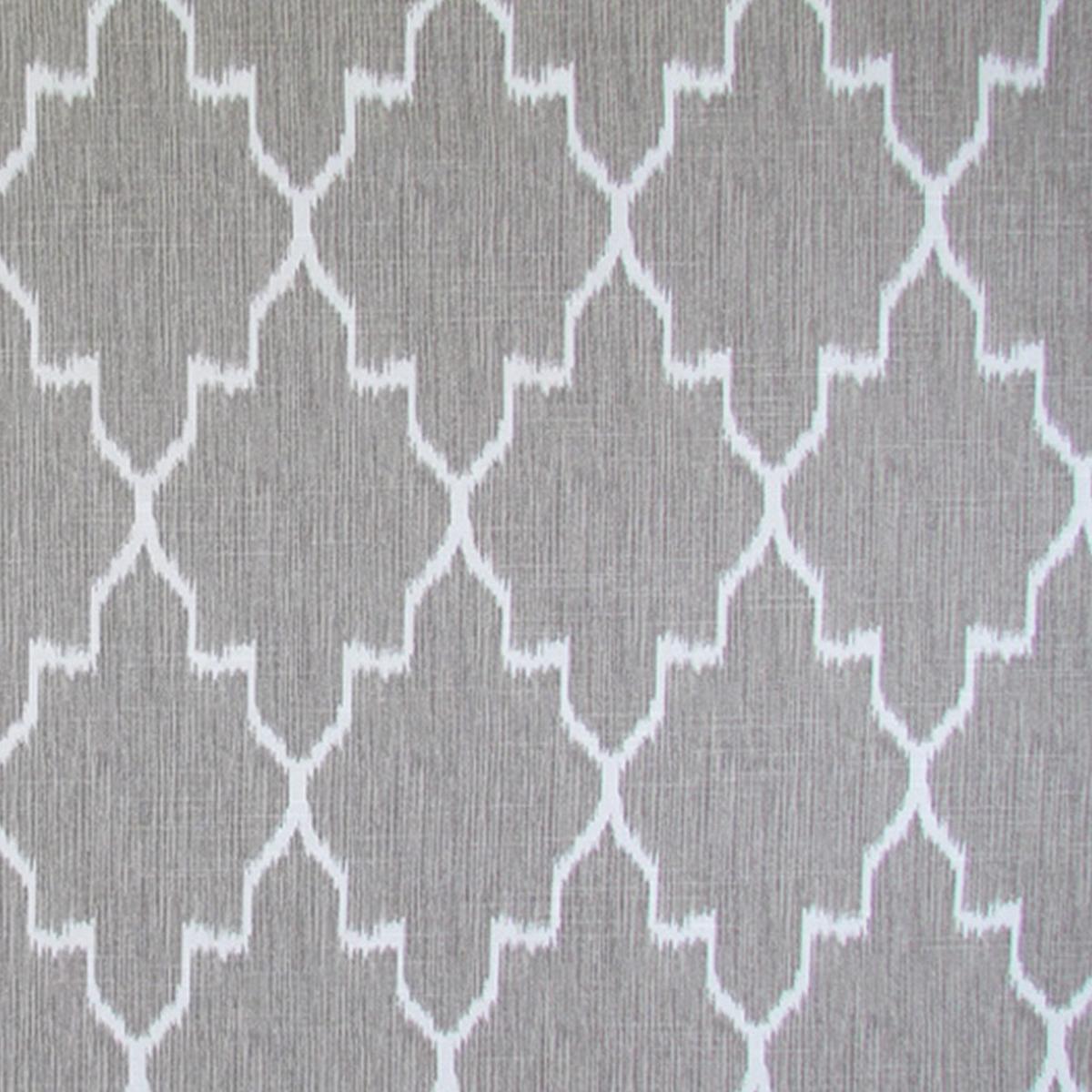 JF Fabrics GATEWAY 94 Fabric Transitional,Contemporary,Geometric,Ikat Grey,Silver Duck,Print - 5074294 J6001
