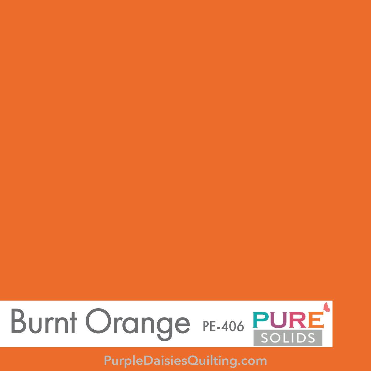 Burnt Orange - PE-406 - Half Yard