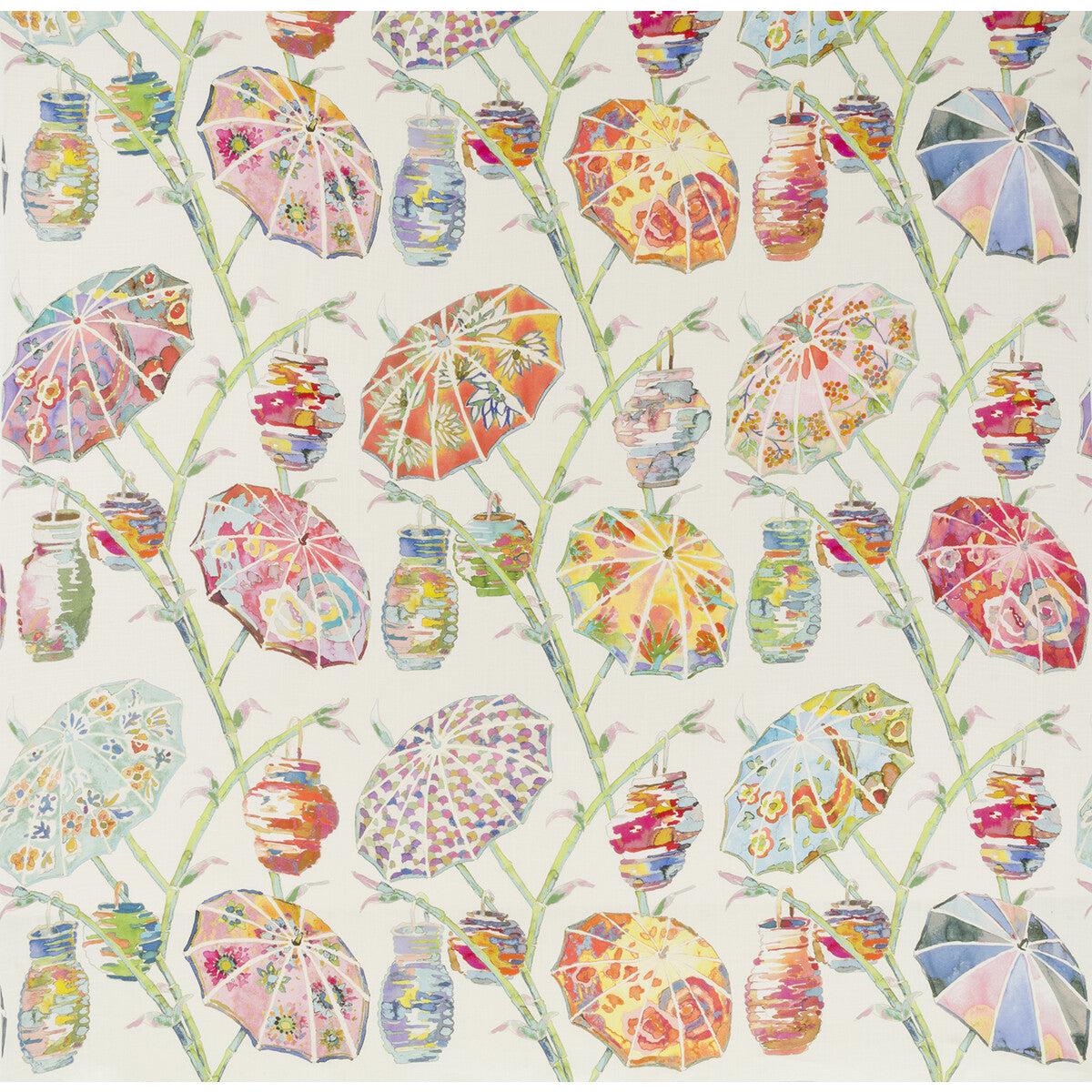 KRAVET DESIGN - UMBRELLAS- RAINBOW - Fabric by the Yard - RAINBOW
