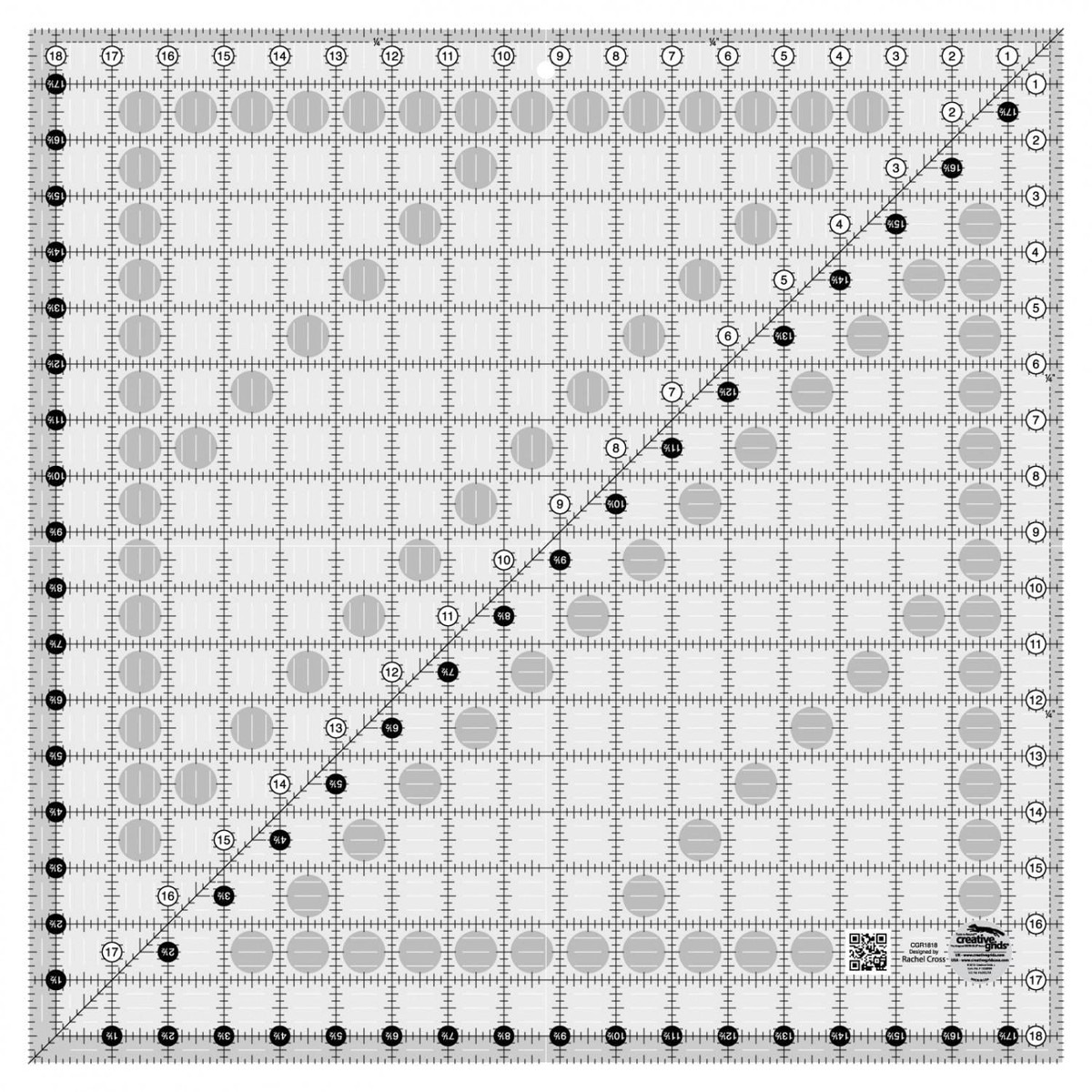 Creative Grids - 18.5in Square Ruler