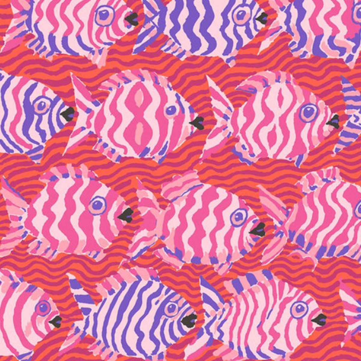 Kaffe Fassett - Minnows - Red
