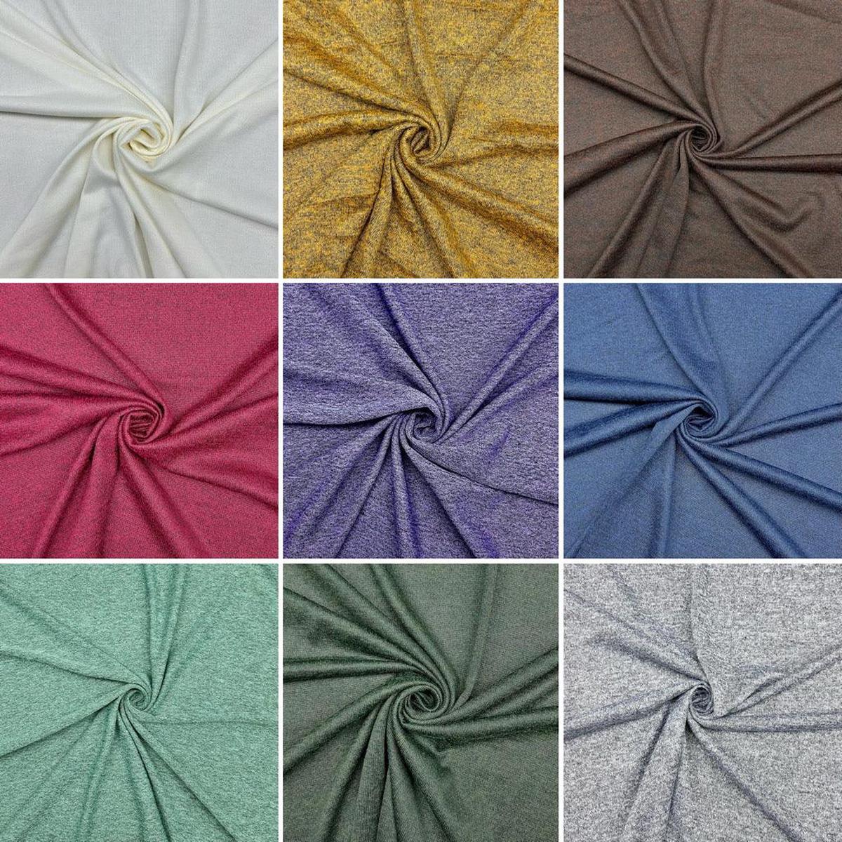 Melange Knit Fabric