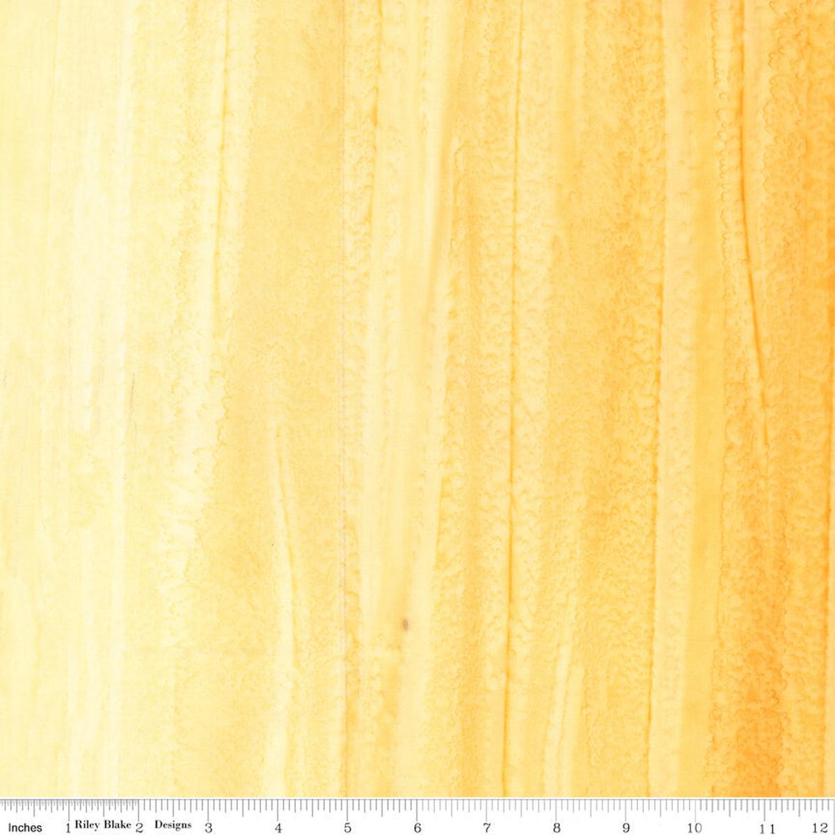 Elementals Batiks - Color Fade Ombr - Golden Glory 44"/45" Fabric Per Yard