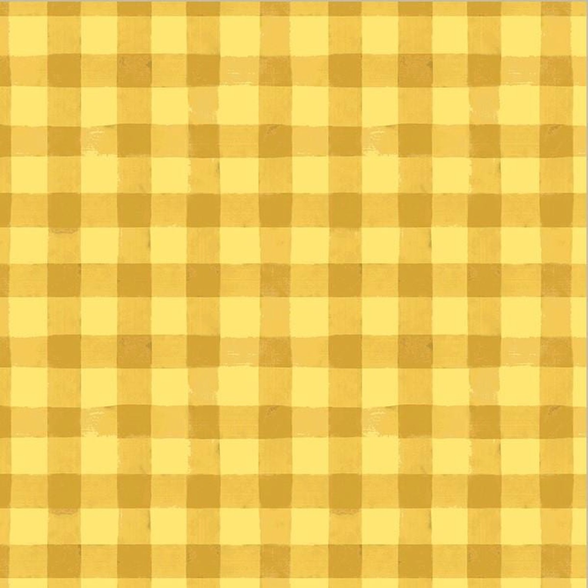 Highland Hooves - Picnic Plaid Sunshine