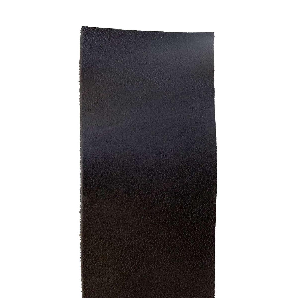 Leather Strap Wide Black