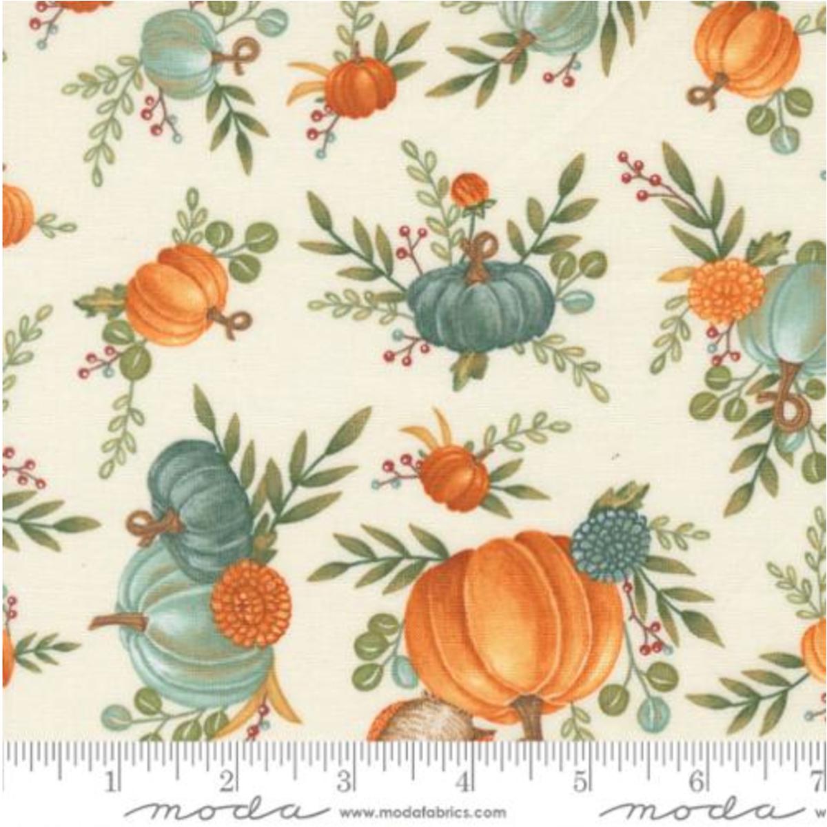 I Love Fall Most of All-All over fall, pumpkins-warm white