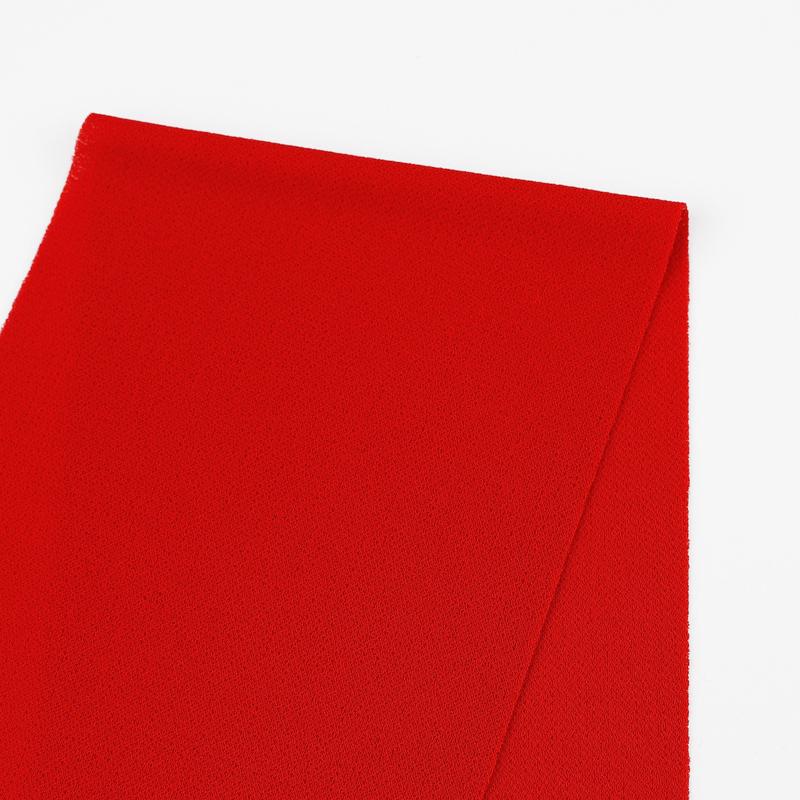 Viscose Crepe Double Jersey - Chilli