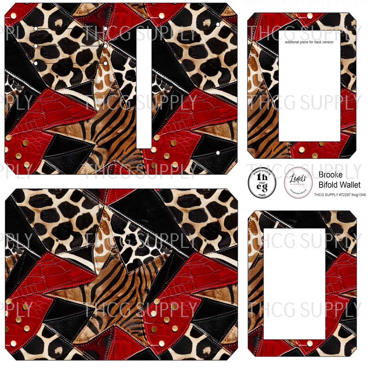 Cut and Sew - Brooke Bifold Wallet BAD086