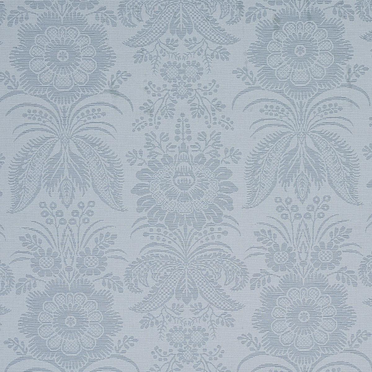 SCHUMACHER NEW TRADITIONAL GRETA DAMASK PATTERN WOVEN PATTERN WOVEN BLUE - 80420