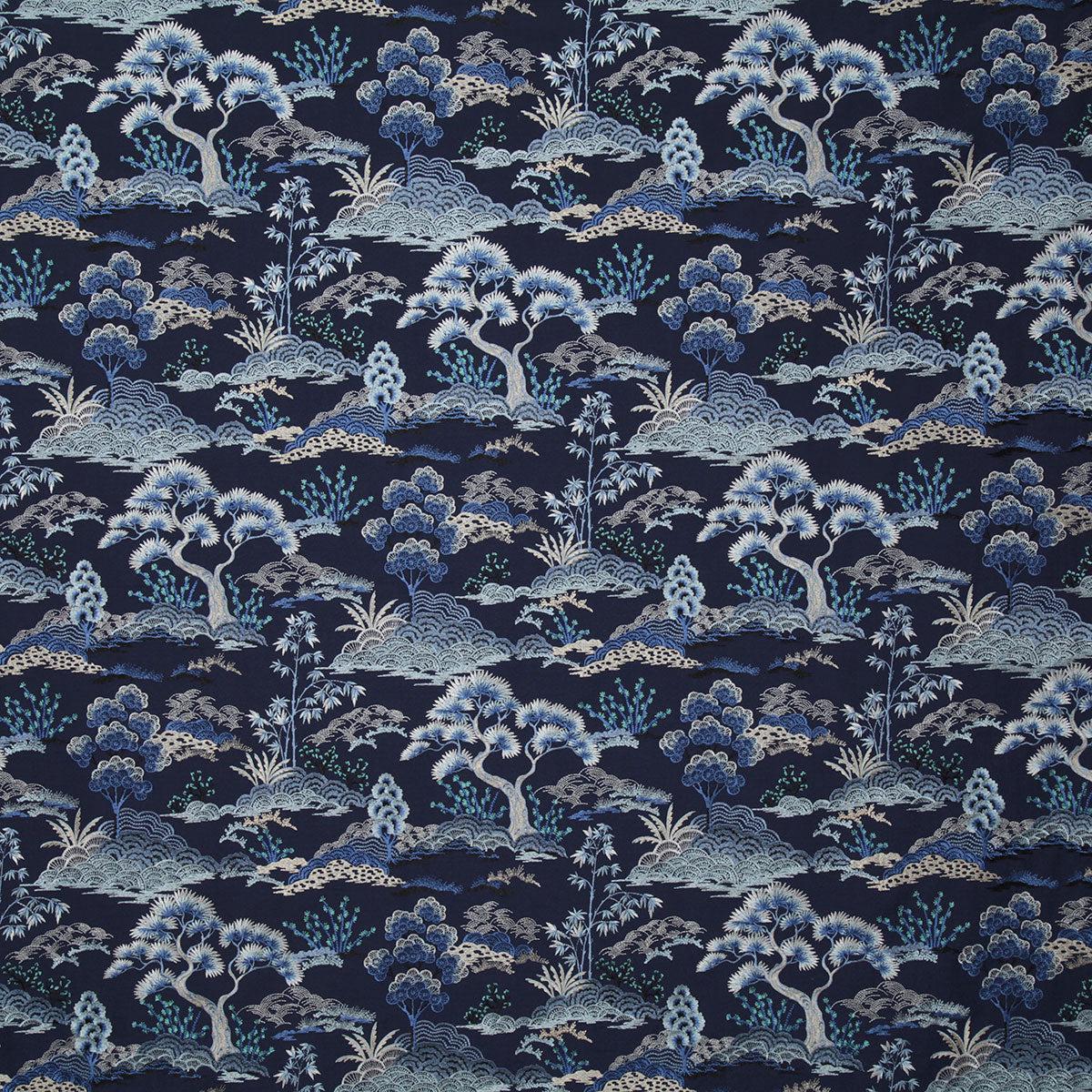 8016 ZEN GARDEN-MIDNIGHT - Pindler Fabric Fabric