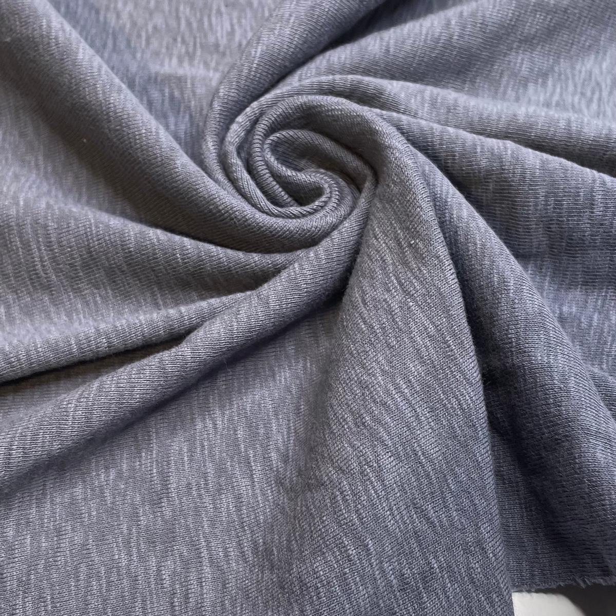 Grimaldi - Rib Knit Cotton Blend Knit - Blue - 0.7M Bundle