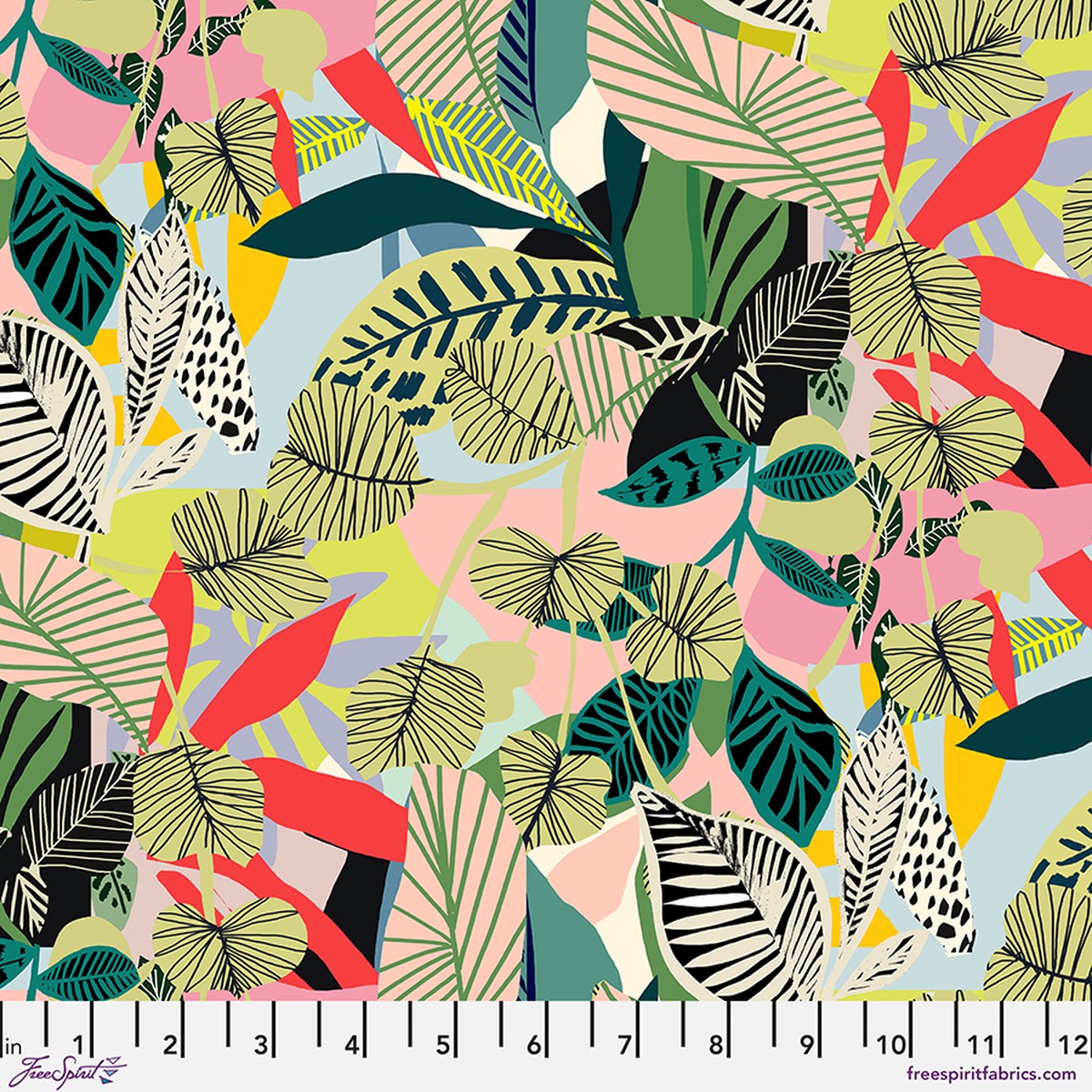 Vibrant Botanica Overgrown Pastel