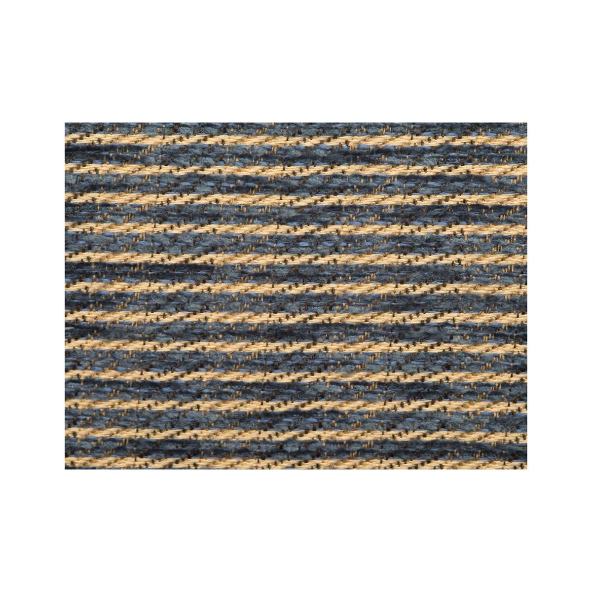 Essex Chenille Navy/Tan Fabric