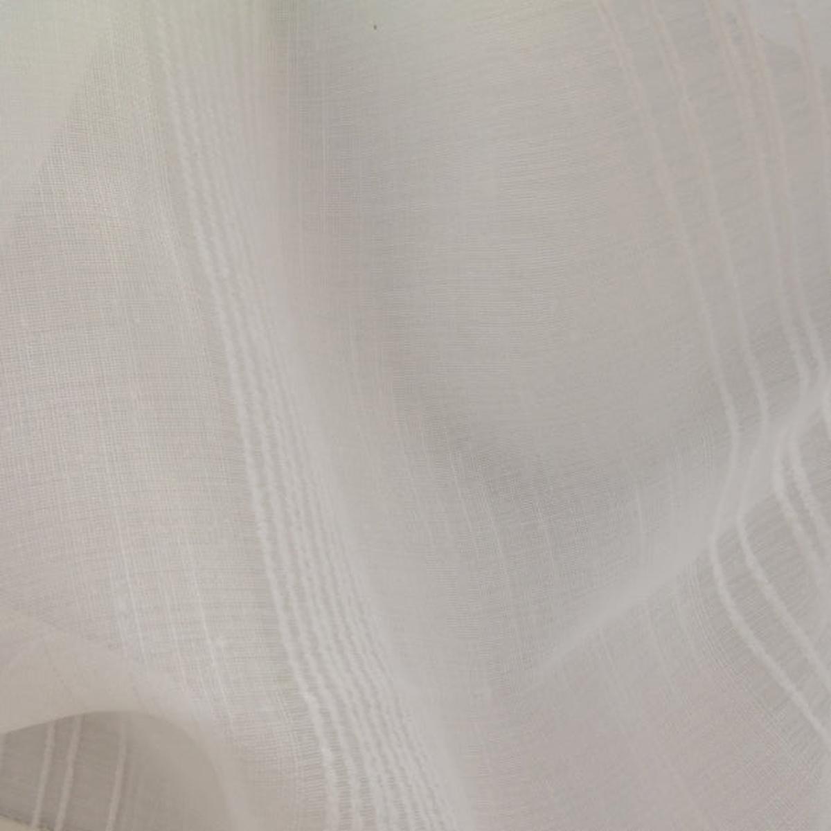 JF Fabrics DAPHNE 90 Fabric Traditional,Transitional,Contemporary,Stripe White Double Width,Embroidery,Sheer - 5009990 J5941