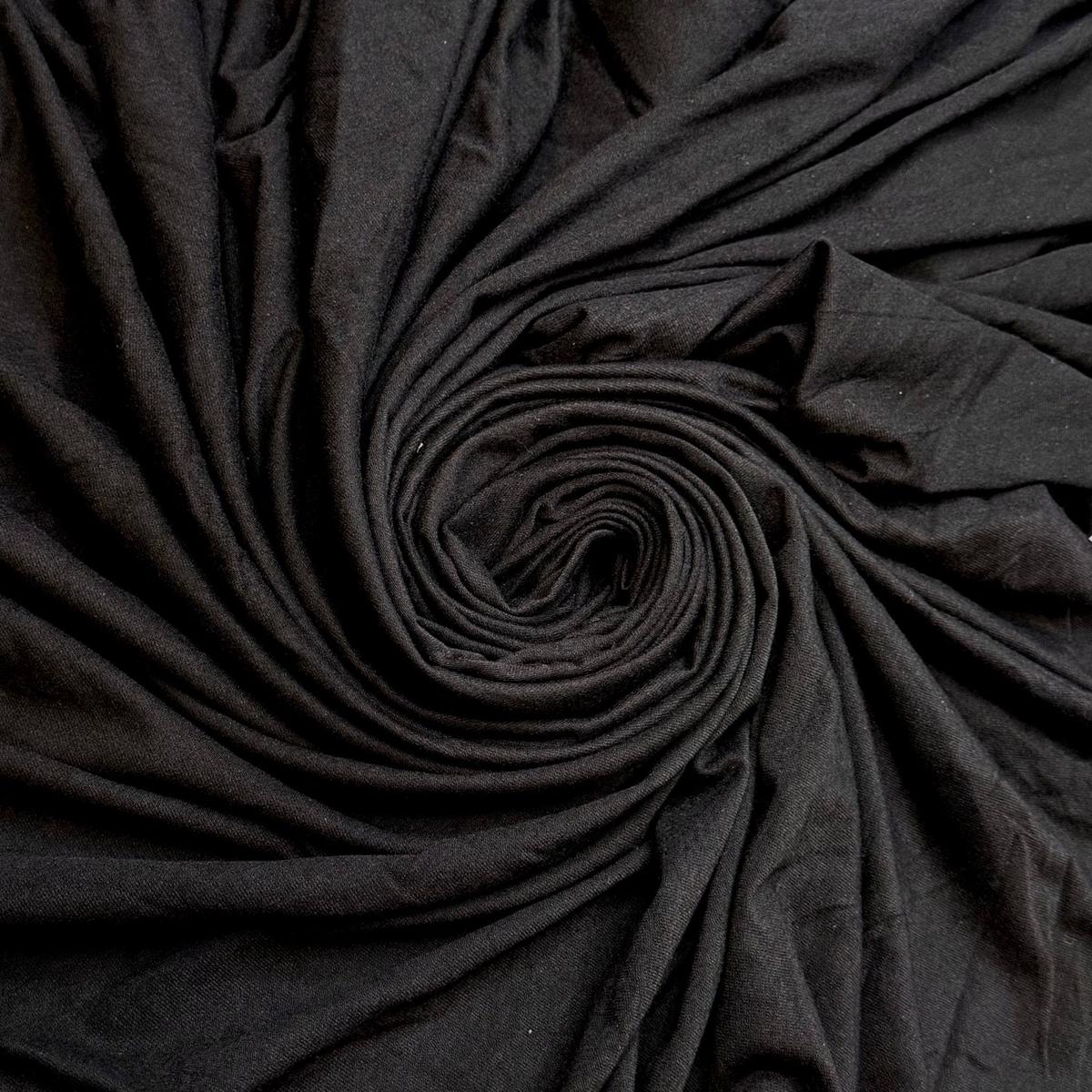 Urban Foraging - Jersey Bamboo Blend Knit - Black - 1.6M Bundle