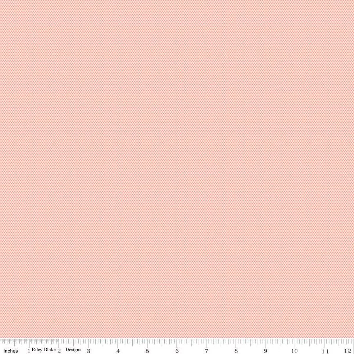 Fabric Riley Blake Peaches n Cream POParazzi by the Quarter Yard C805-PEACHESNCREAM