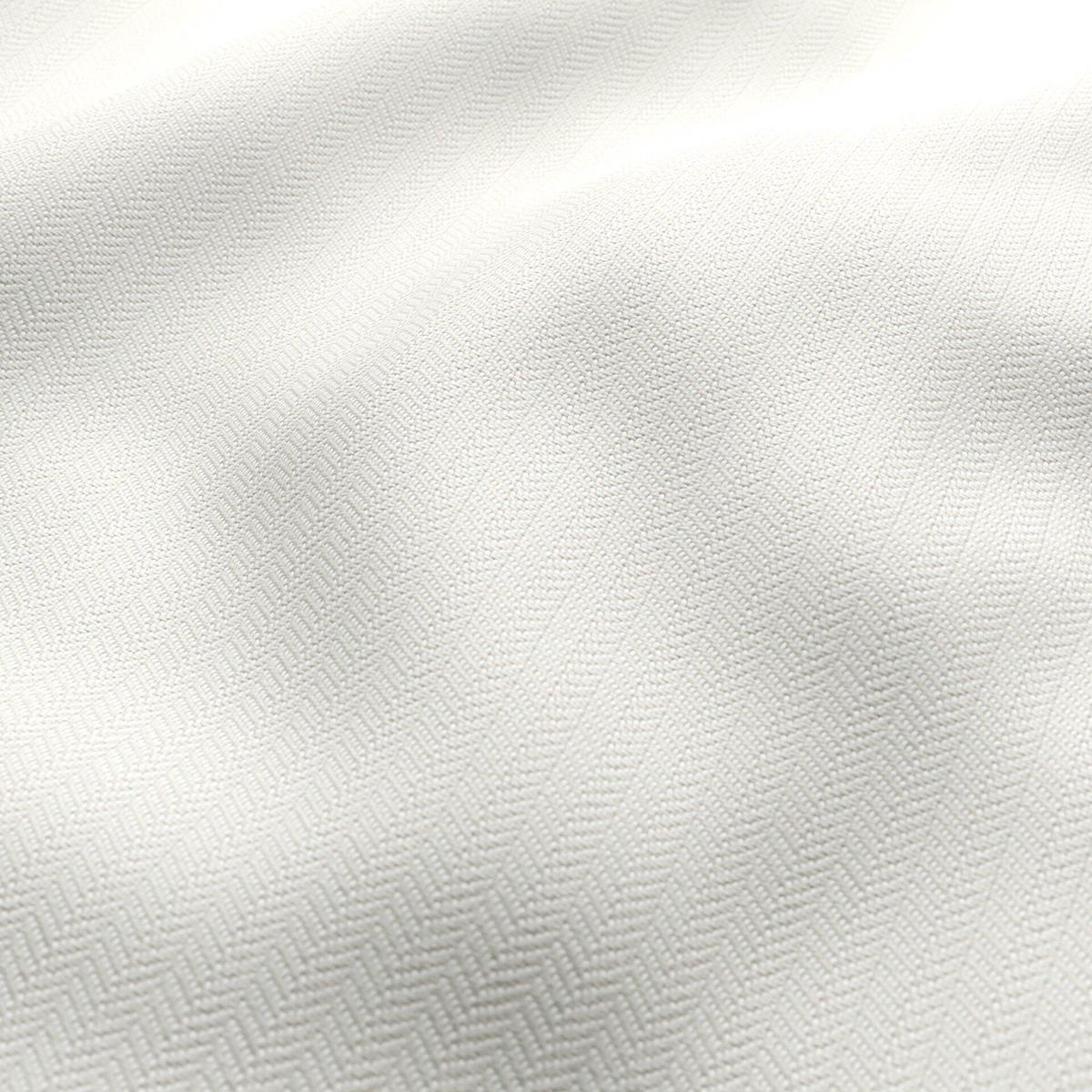 JF Fabrics FibreGuard Outdoor CHARTER 91 Fabric Chevron, Mini White, Cream Jacquard, Outdoor - 9735691 J9551