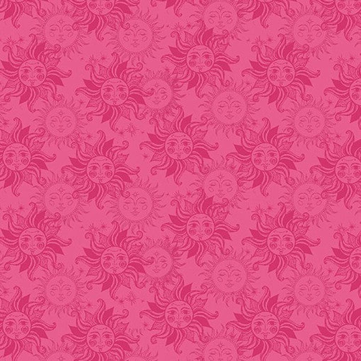 Benartex - Celestial Skies - Sun Tonal - Coral