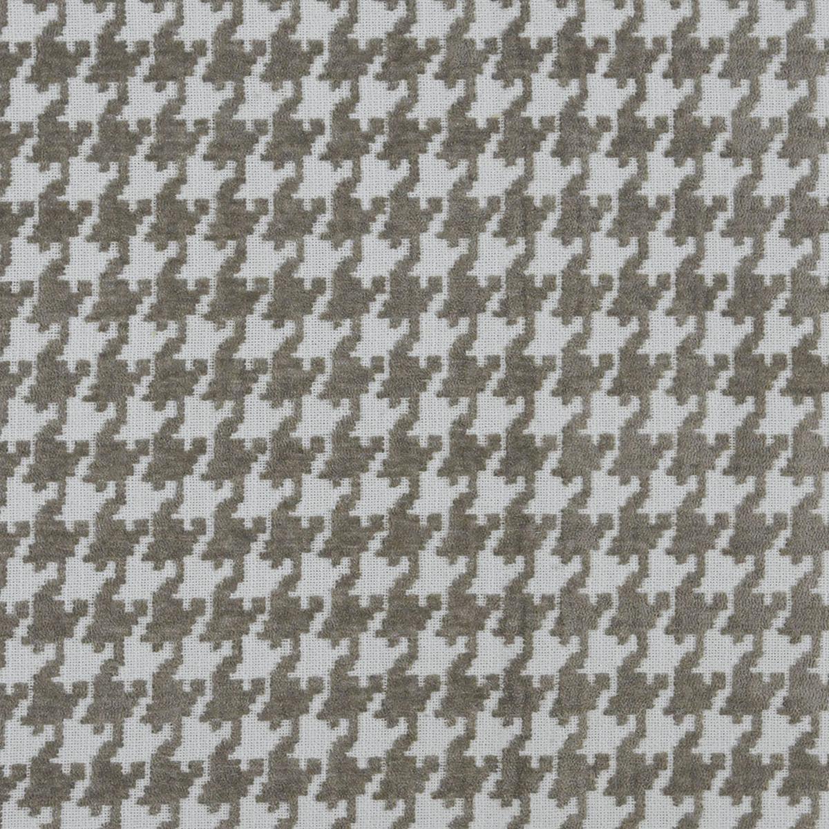 NICHOLASJOHN INC NJ-CAFE Driftwood Houndstooth,Geometric Fabric - NJ25-319
