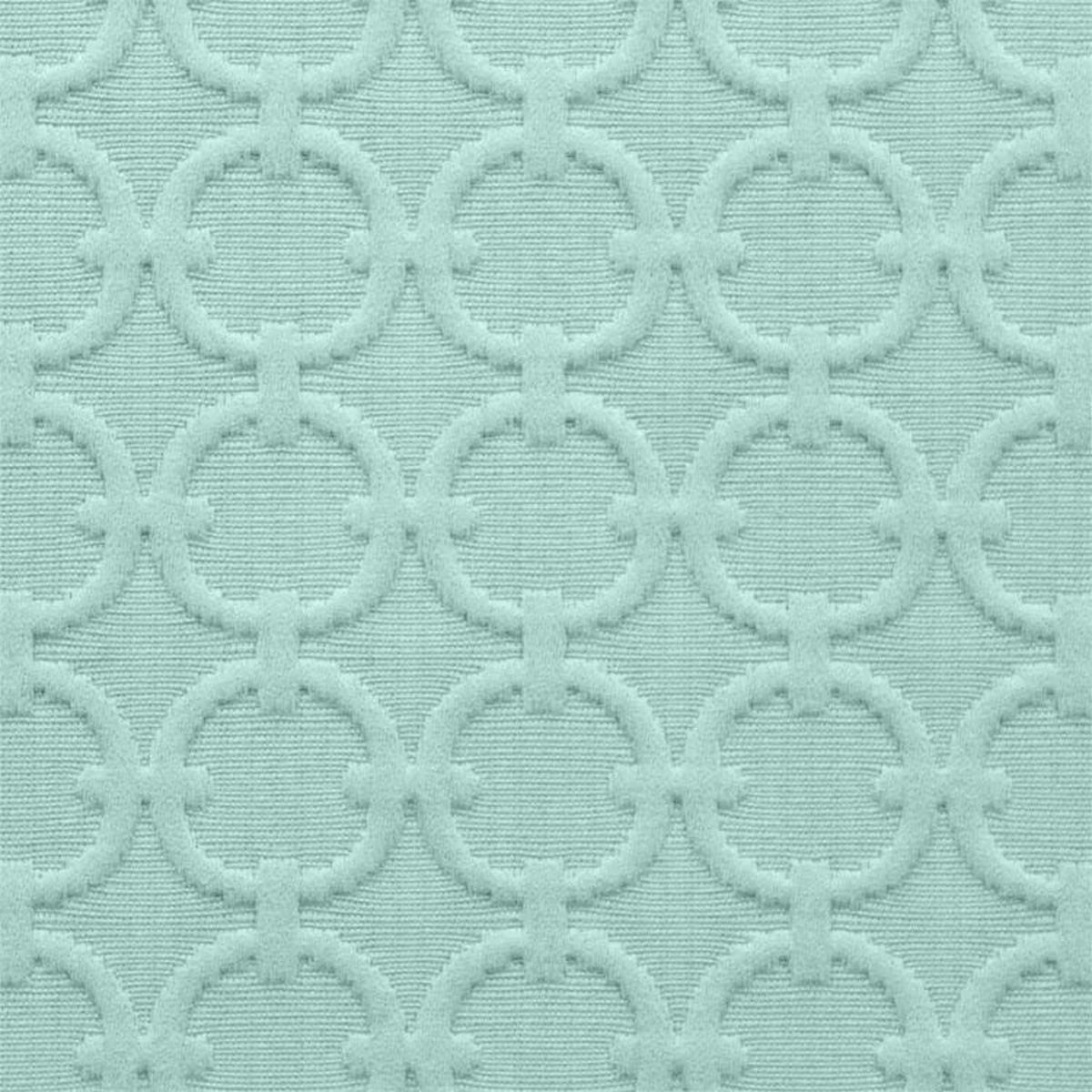 Waverly Full Circle Matelass Fabric in Turquoise