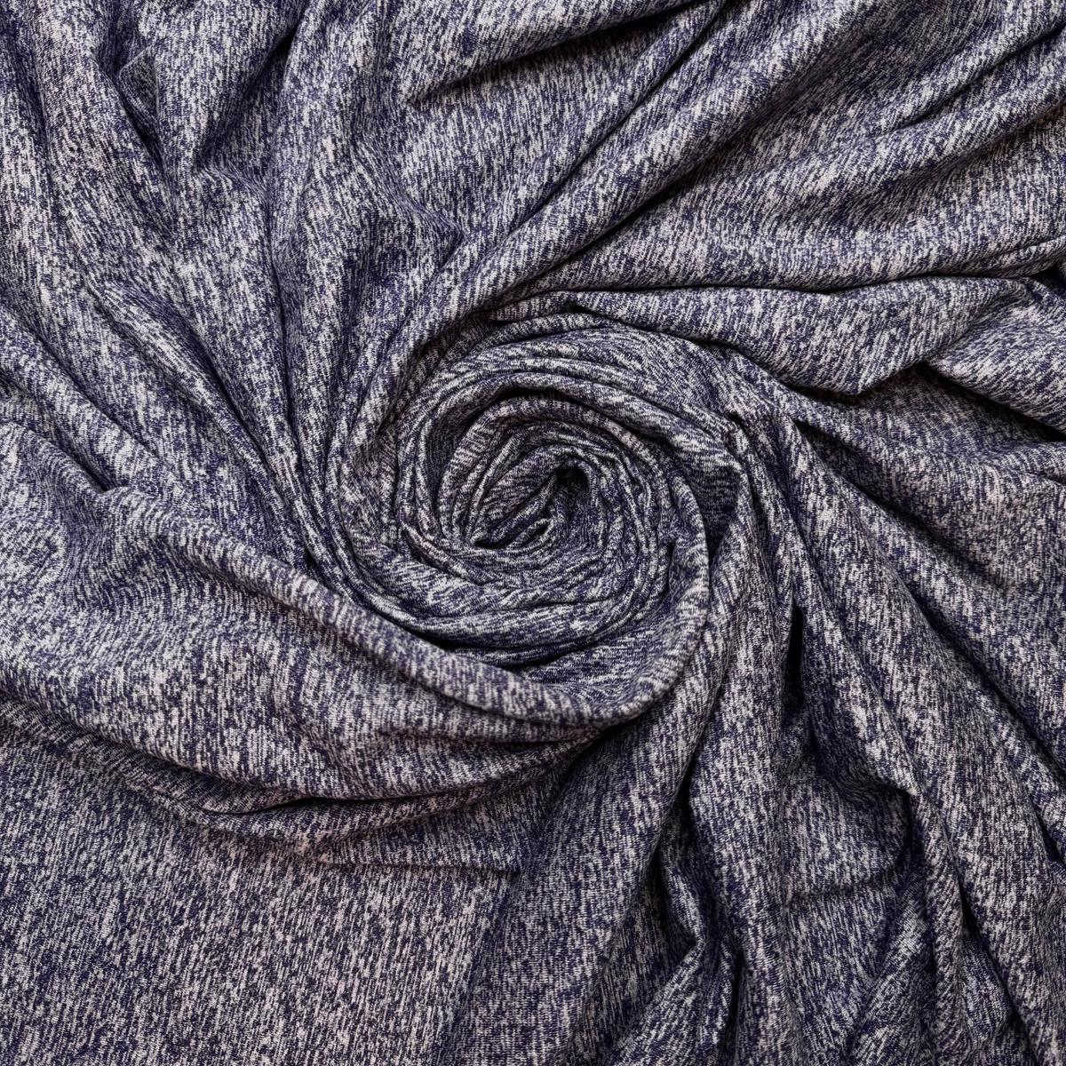 Fan Kick - Synthetic Blend Knit - Navy/Grey Heather - 2M Bundle
