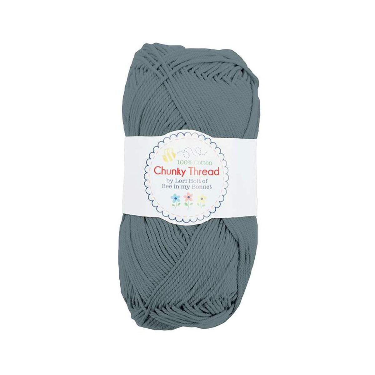 SALE Lori Holt Chunky Thread STCT-39795 Stonewash - Riley Blake - 100% Cotton Sport Weight Yarn - 50 Grams - Approx 140 Yards/128 Meters