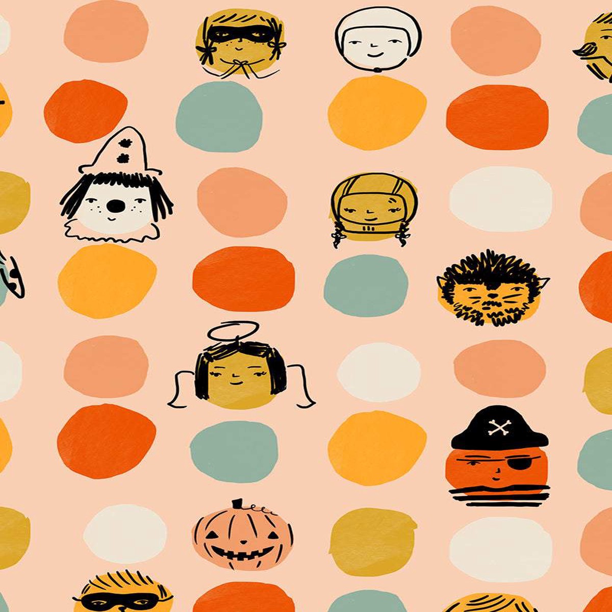 Spooky Darlings Dress Up By Ruby Star Society For Moda Creamsicle