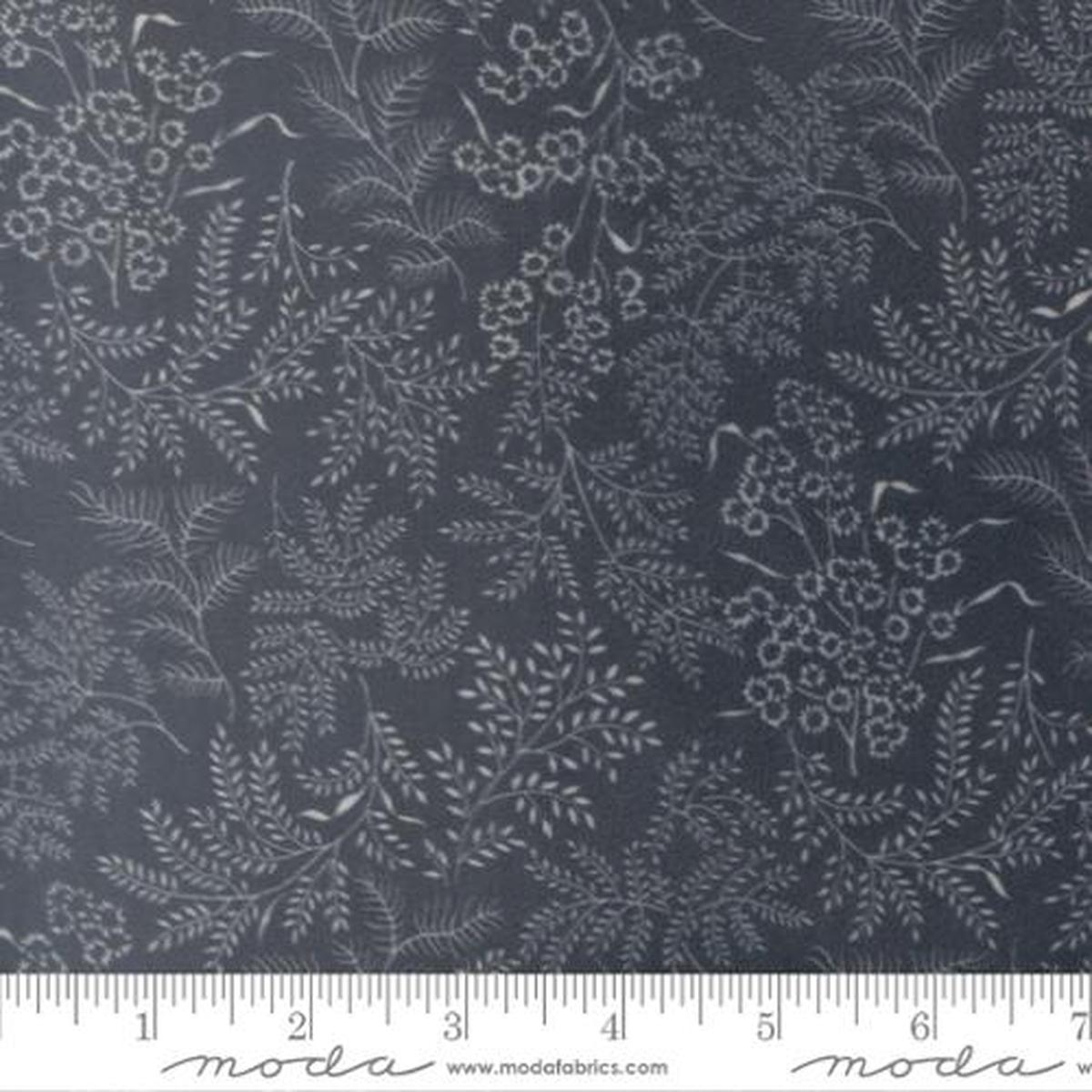 Nantucket Summer Cuddle Sconset Florals Navy Polyester 44" / 45" Fabric per yard
