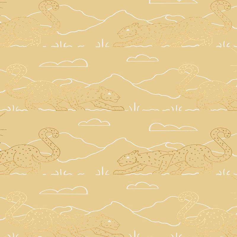 Reign Aristocat By Rashida Coleman-Hale Of Ruby Star Society For Moda Sand / Metallic