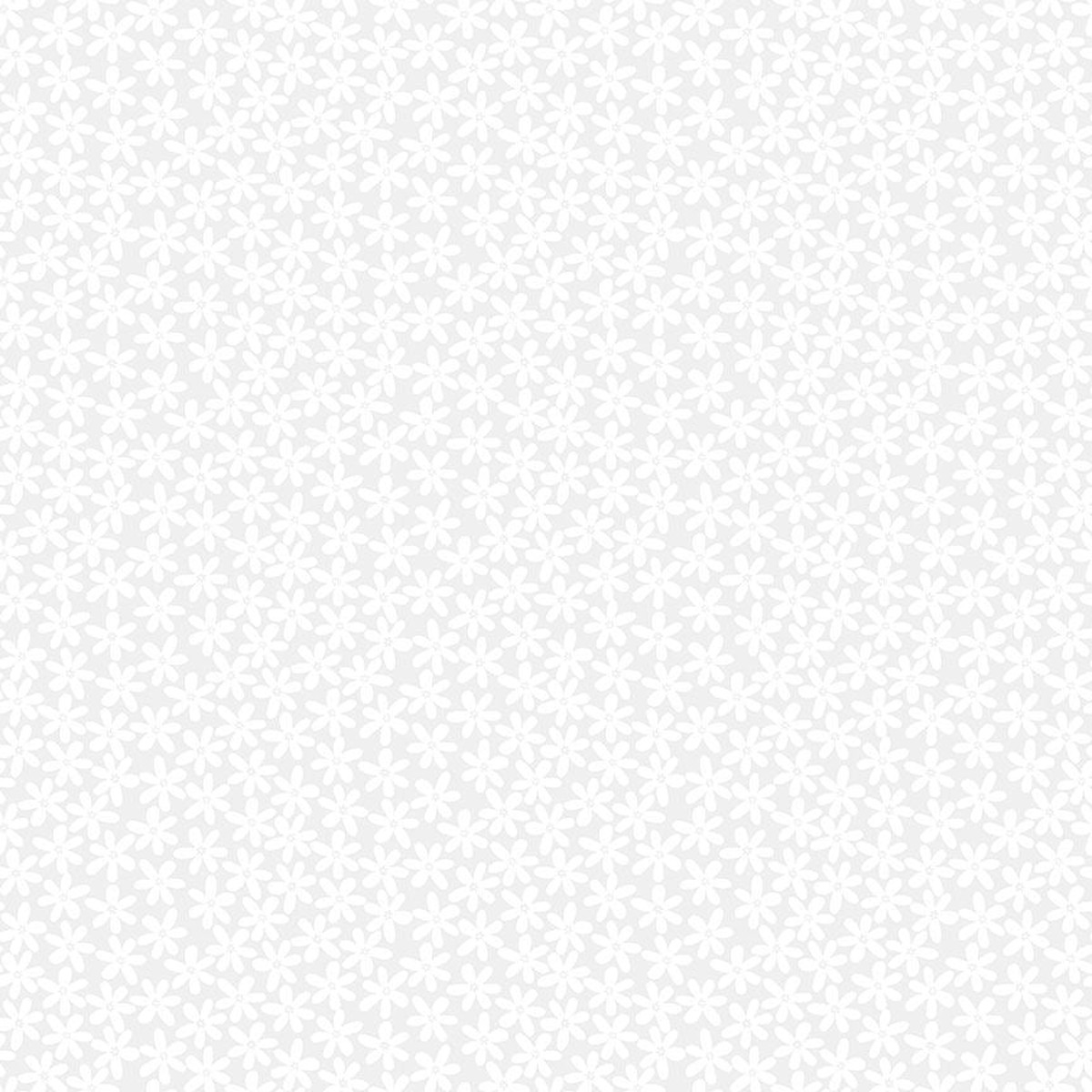 Dear Stella Monochrome - Floret - White on White
