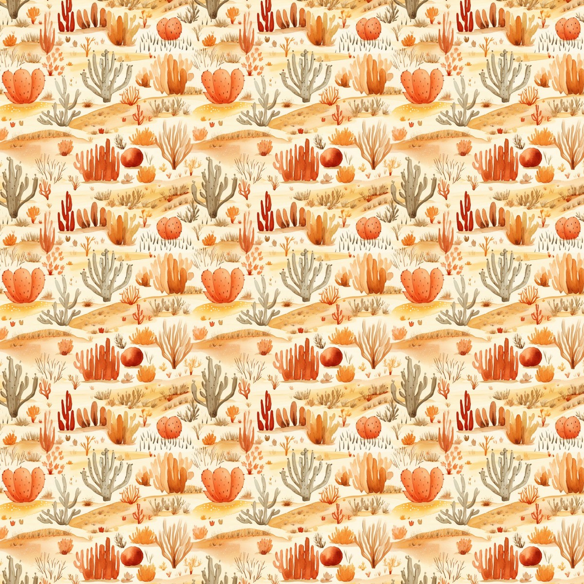 Desert Sunrise Pattern 6 Quilting Cotton Fabric