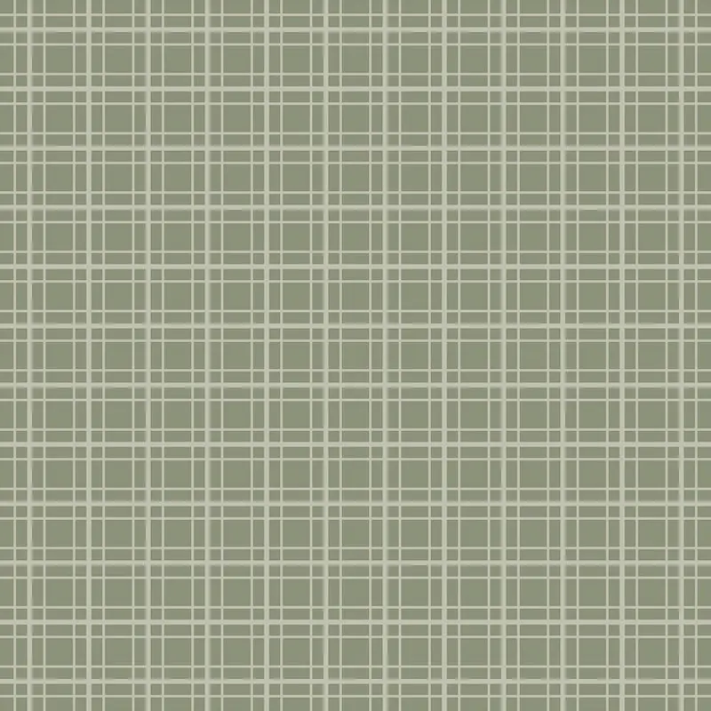 Earthy Tones Olive Green Plaid Fabric