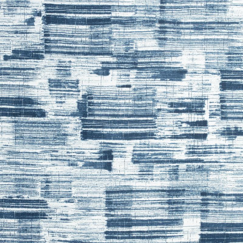 Shadows Nara Navy Fabric by Anna French