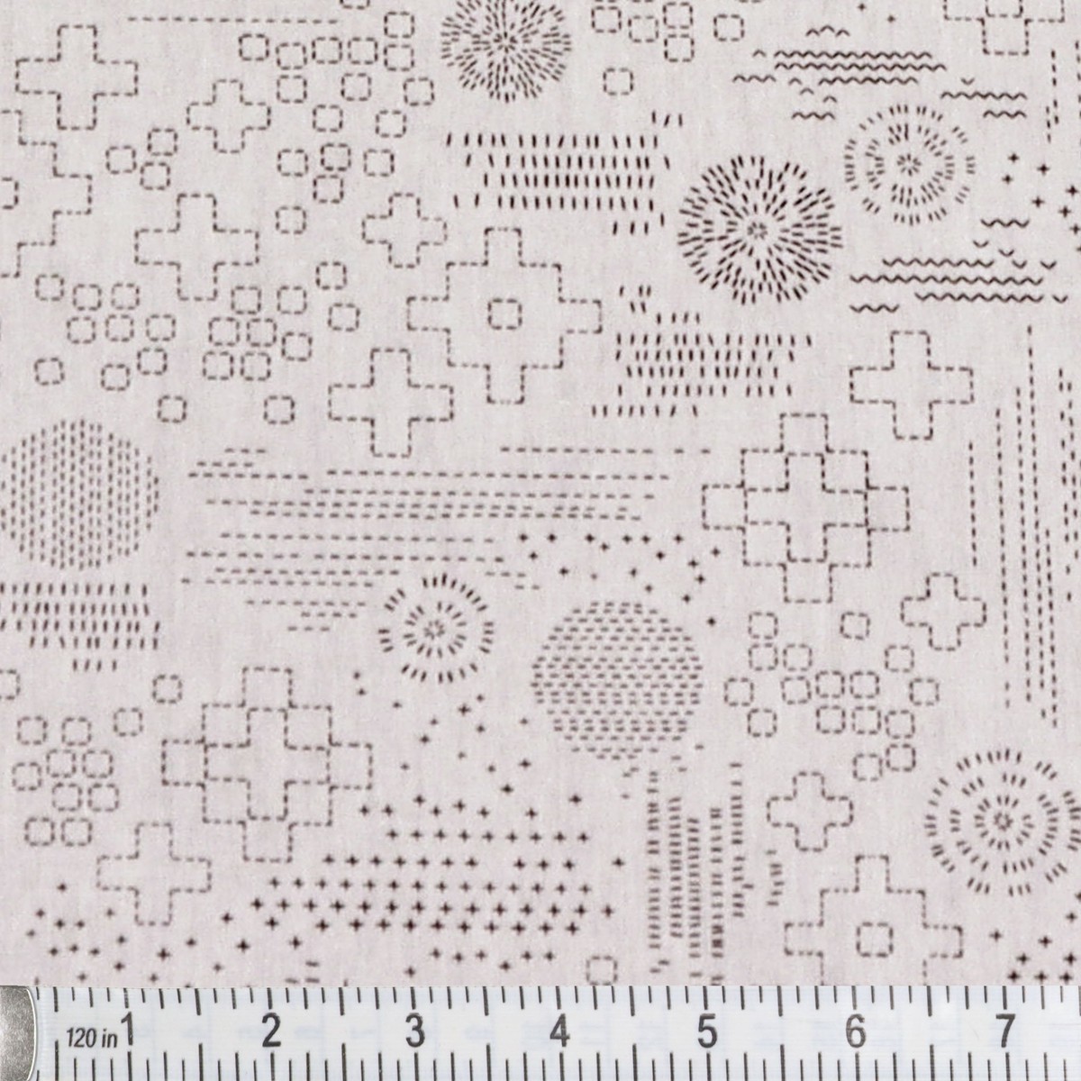 InkPerfect Carbon Edition Fabric Collection - Sashiko Craft Ash